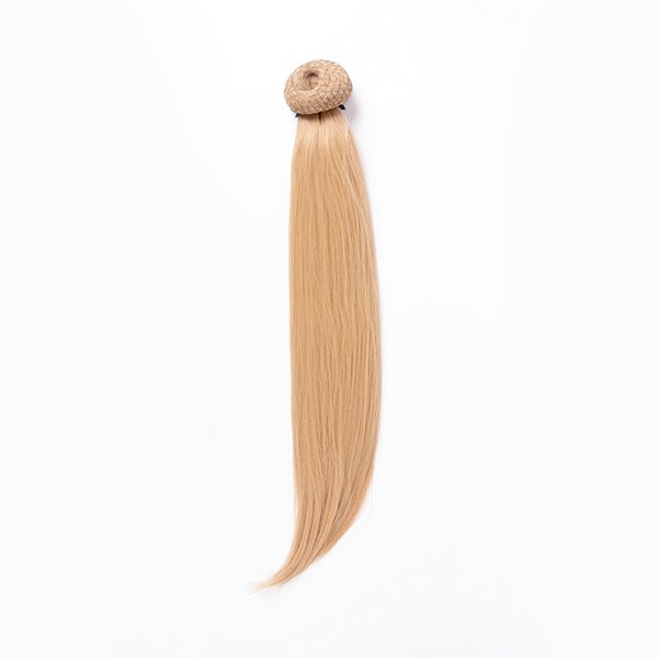 Coleta Lisa 50cm Mod 86 Rubio Platino Dorado