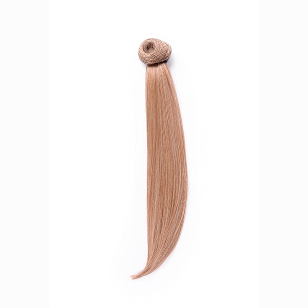 Coleta Lisa Mechas 50cm Mod 27-613 Rubio Claro/Rubio Platino Natural