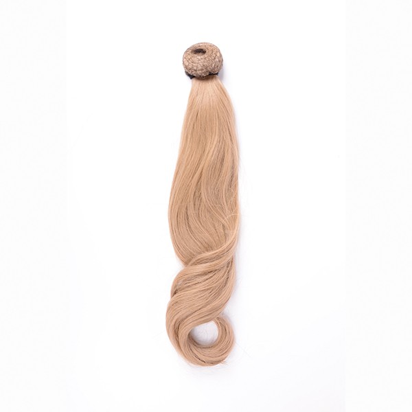 Coleta Rizada 50cm Mod 24b Rubio Clarisimo Ceniza