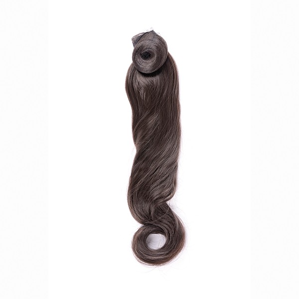 Coleta Rizada 50cm Mod 4 Castaño