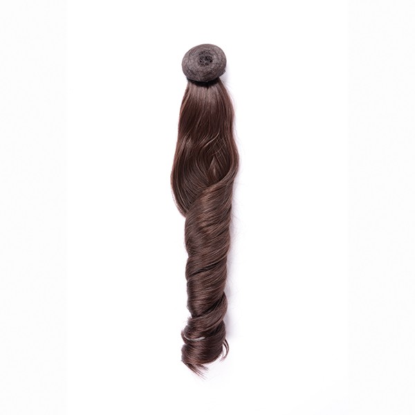 Coleta Rizada 50cm Mod 6 Castaño Claro