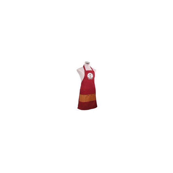 Delantal Barbero Burdeos Talla Única Barber Dordeaux Mod.150