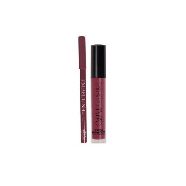 EMBELLISH LIP COMBO - MARSALA