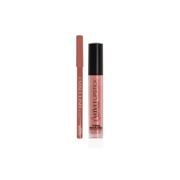 EMBELLISH LIP COMBO - NUDE PEACH