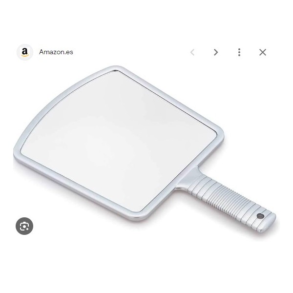 Espejo de mano peluq Termix plata