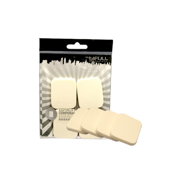 Esponja Maquillar Corporal 4 Und Bifull