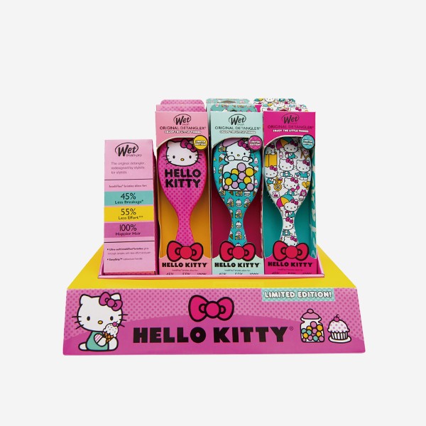Expositor Cepillos Hello Kitty (9uds) Wet Brush *LQ (999)