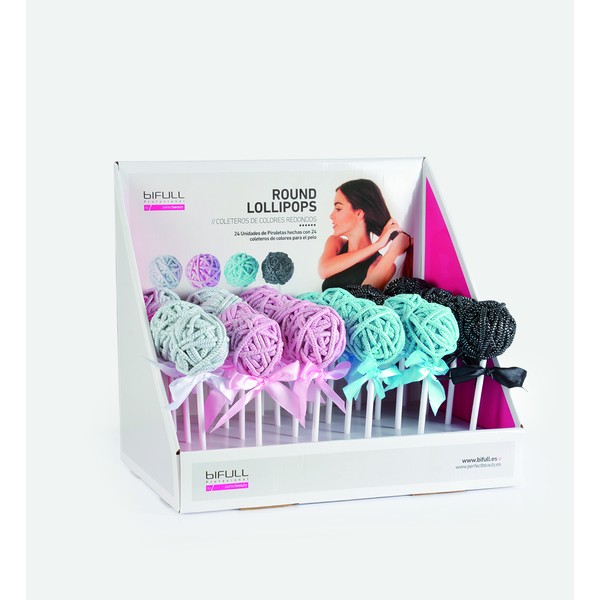 Expositor Piruleta Lollipop Round 24uds
