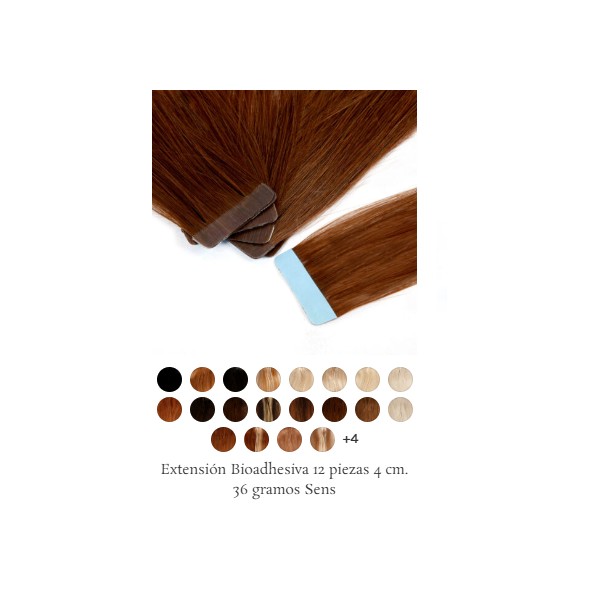 Ext. Bio-Adhesivas 12uds 36grs 50cm Color