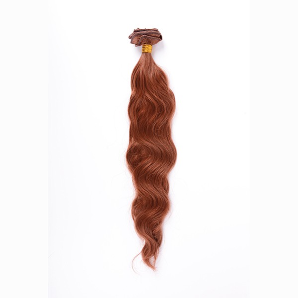 Extension 50cm Rizada Mod 30 Rubio Claro Dorado Cobrizo