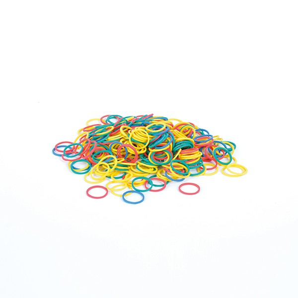 Gomas Elasticas Colores 15mm 300uds Bifull