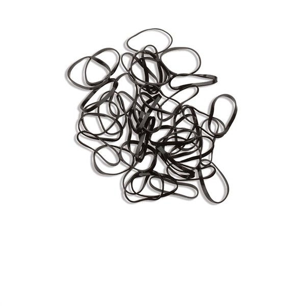 Gomas Elasticas Negras 30mm 1bolsita x 40uds Bifull