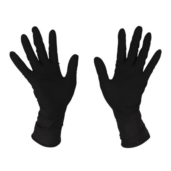 Guantes Latex Negros T.U.Pack 2uds (999)