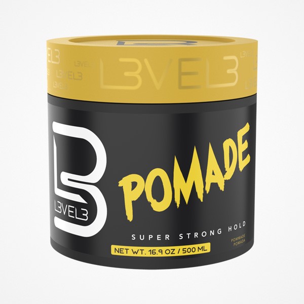 HAIR STYLING POMADE · CREMA TRANSPARENTE FIJACIÓN EXTREMA · 500 ML · LEVEL 3