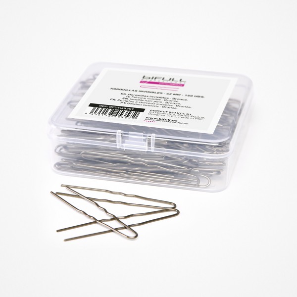 HORQUILLAS INVISIBLES 62MM BRONCE CAJA 150 uds