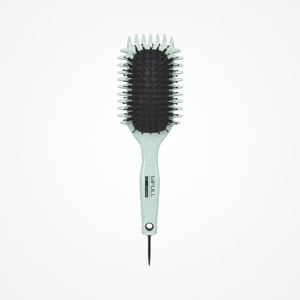 HULA WAVES · CURLY METHOD. CEPILLO PARA RIZOS · VERDE · BIFULL