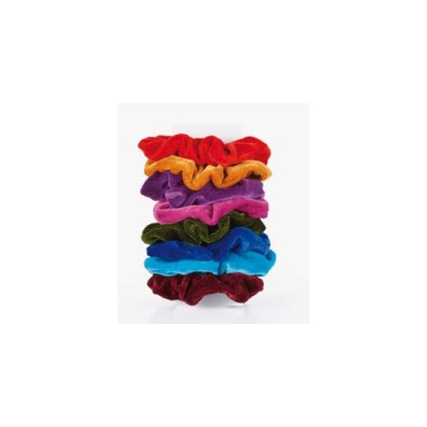Hairband Velvet 04 Coletero Lila Oscuro