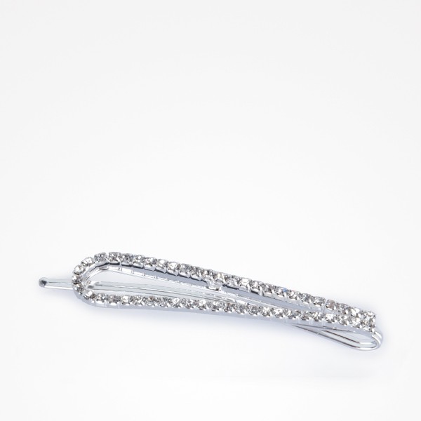 Horquillas Decoradas Diamonds Drop Silver