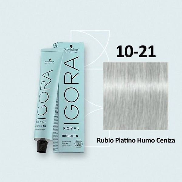 IG Creme 10-21 Rubio Platino Humo Ceniza 60ml