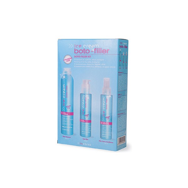 Kit Boto Filler ( Ch. 300ml + Gel 150ml + Acond 350ml) Inebrya