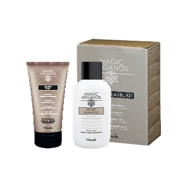 Kit De Viaje Secret Magic Arganoil ( Sh 100ml+Msch 50ml)