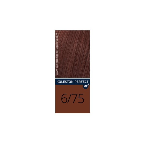 Koleston Perfect Me+ 6/75 Rubio Oscuro Marrón Caoba 60 ml