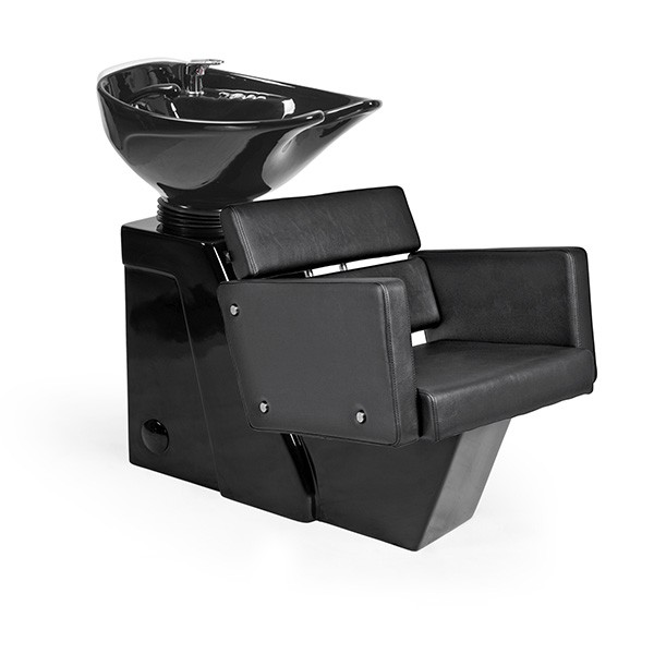 Lavac.COSMO 1 pto Poza HONDA Negra (mueble VENUS Negro)