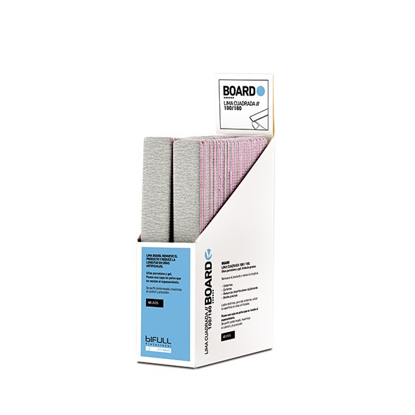 Lima Cuadrada Board 100/180 Expositor 40uds Bifull