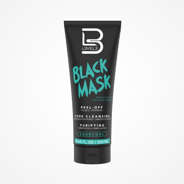 MASCARILLA NEGRA FACIAL CARBÓN VEGETAL 250 ML LEVEL 3