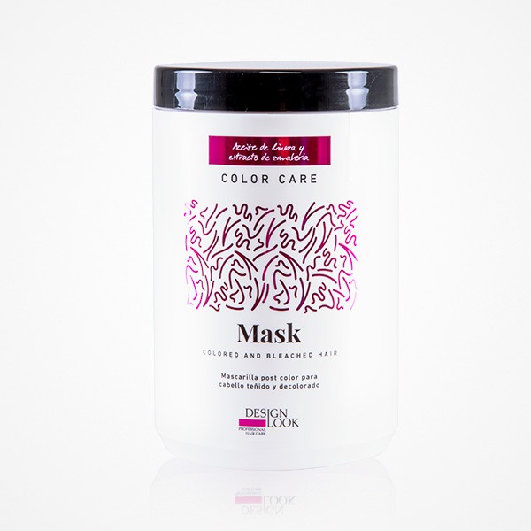 MASCARILLA POST COLOR COLOR CARE ACEITE DE LINAZA Y EXTRACTO DE ZANAHORIA 1000ML DESIGN LOOK