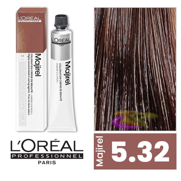 Majirel 5.32 CastaÃ±o Claro Dorado 50ml *D