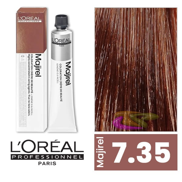 Majirel 7.35 Rubio Dorado Caoba 50ml *D