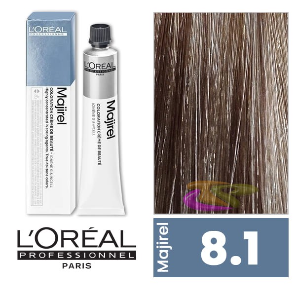 Majirel 8.1 Rubio Claro Ceniza 50ml *D