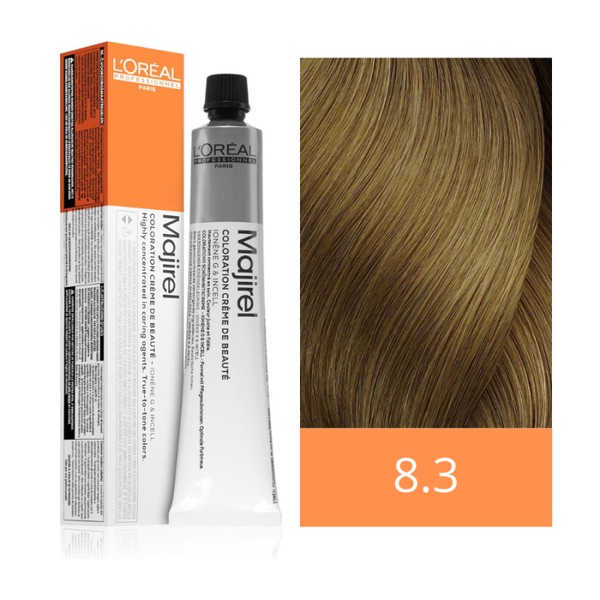 Majirel 8.3 Rubio Claro Dorado 50ml *D