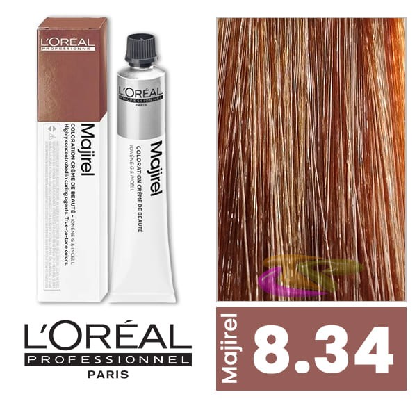 Majirel 8.34 Rubio Cl.Dorado Cob.50ml *D