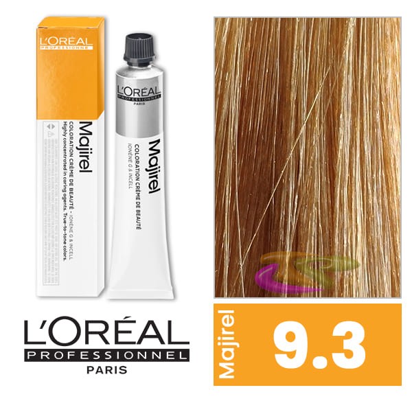 Majirel 9.3 Rubio Muy Claro Dorado 50ml *D
