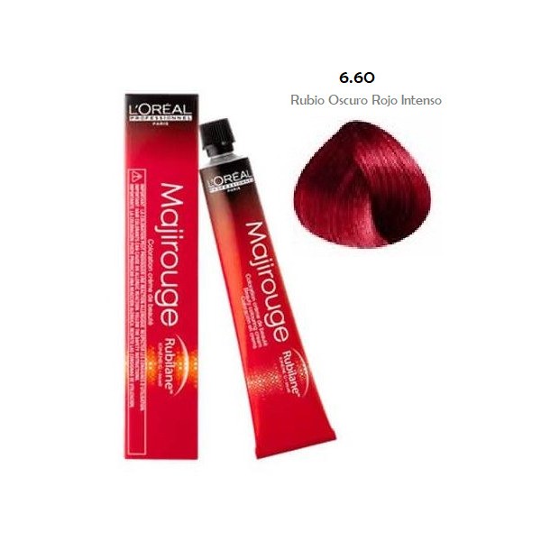 Majirouge 6.60 Rubio Osc.Rojizo Int.50ml *D