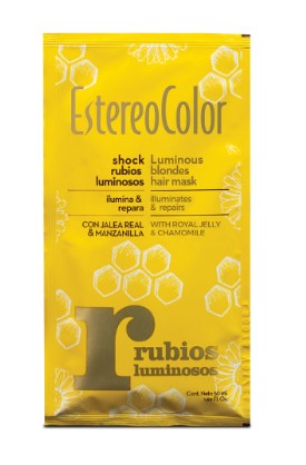 Mascarilla Estereocolor Shock Capilar Rubios Luminosos Ud. Suelta
