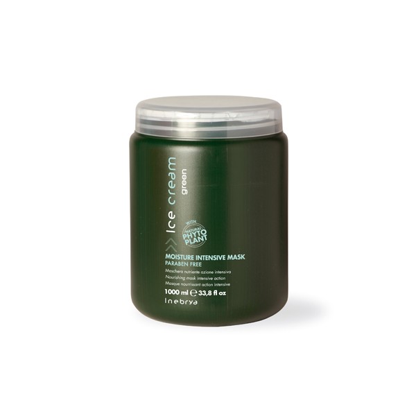 Mascarilla Nutritiva Ice Cream Green 1000ml Inebrya