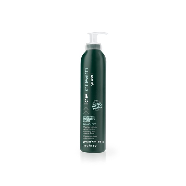 Mascarilla Nutritiva Ice Cream Green 300ml Inebrya
