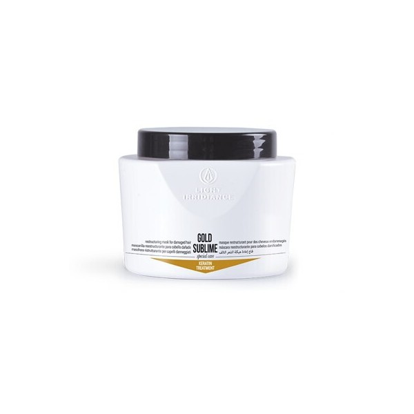 Mascarilla Reestructurante Gold Sublime - Oro 500ml Irridiance Ec