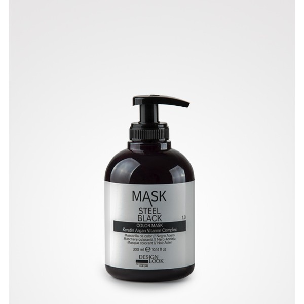 Mascarilla de Color -Mask- Negro 10 300ml Design Look (999)