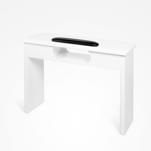 Mesa Manicura Sin Aspirador Celeste Blanca