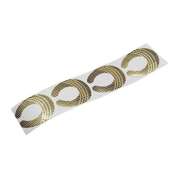 Molde Uñas Porcelana Forma C Rollo 100unds Bifull