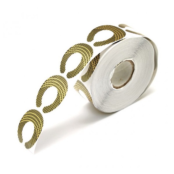 Molde Uñas Porcelana Forma C Rollo 500uds Bifull