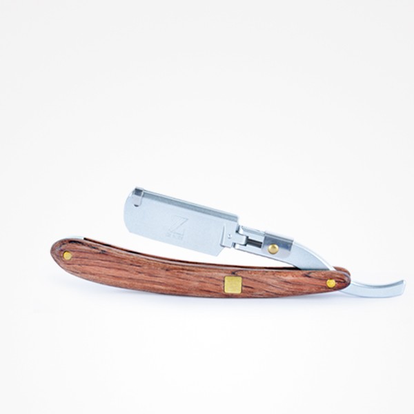 Navaja Corte de Precisión Mango Madera Marrón