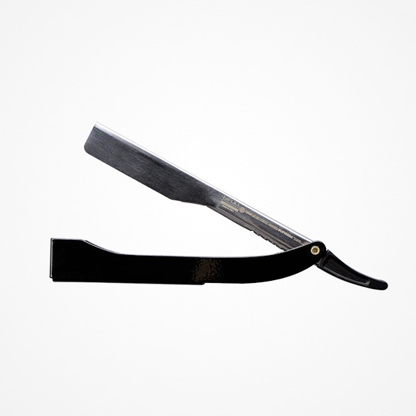 Navaja de Corte Mango Metal Negro Razor Cut Supreme Bifull