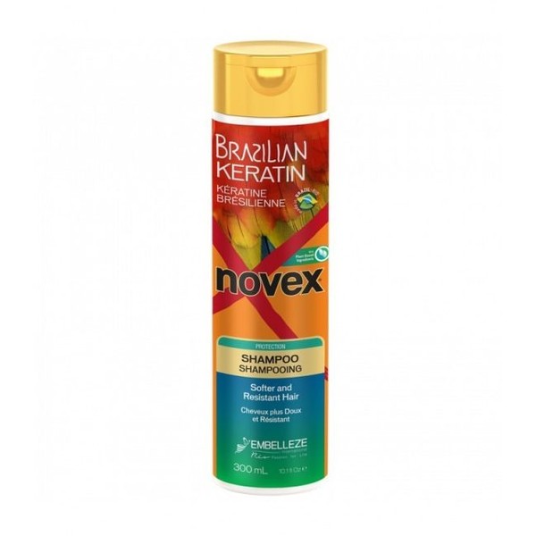Novex Brazilizan Keratin Brillo Champu 300ml