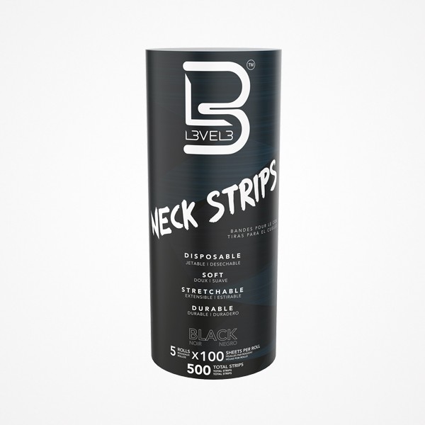 PAPEL DE CUELLO NEGRO PRECORTADO PACKS 5 DE 100 UNIDS