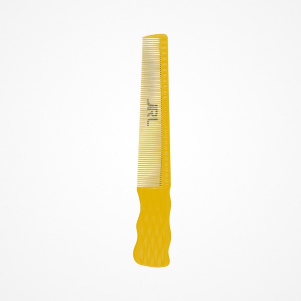 PEINE BARBERÍA 6.5" · JRL AMARILLO · Nº8 J204